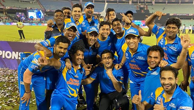 Road Safety World Series: Yusuf Pathan stars in final with unbeaten 62 as India Legends beat Sri Lanka to lift trophy Road Safety World Series: Yusuf Pathan stars in final with unbeaten 62 as India Legends beat Sri Lanka to lift trophy