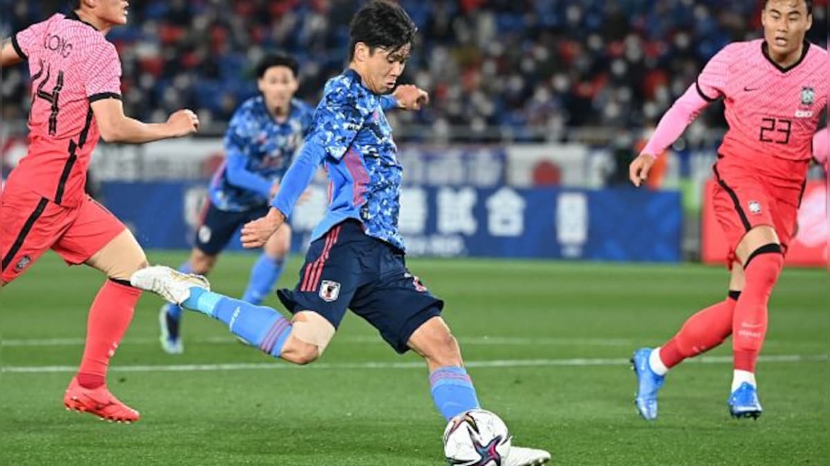 Japan beat South Korea 3-0 to claim football bragging rights