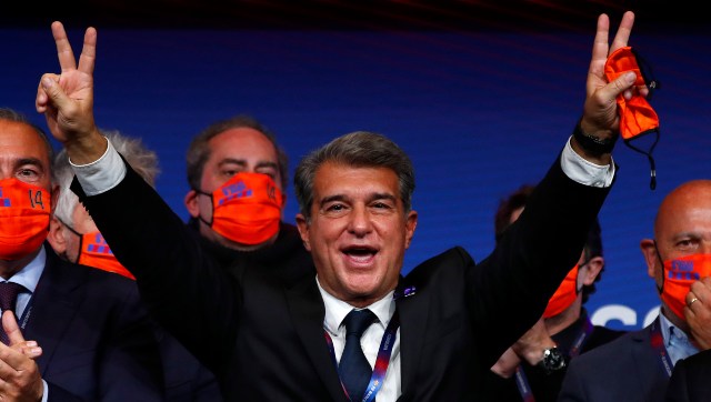 LaLiga: Barcelona president Joan Laporta preparing club's revamping process, says 'it's the end of a cycle' LaLiga: Barcelona president Joan Laporta preparing club's revamping process, says 'it's the end of a cycle'