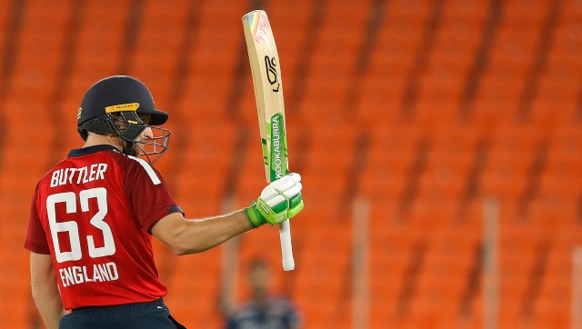 India vs England: Jos Buttler's unbeaten 83 off 52 sees visitors win by eight wickets to take 2-1 lead in T20 series India vs England: Jos Buttler's unbeaten 83 off 52 sees visitors win by eight wickets to take 2-1 lead in T20 series