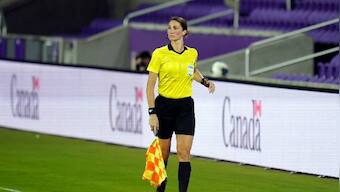 FIFA World Cup 2022 Qualifiers: Kathryn Nesbitt becomes first woman to officiate on-field in men's qualifying game