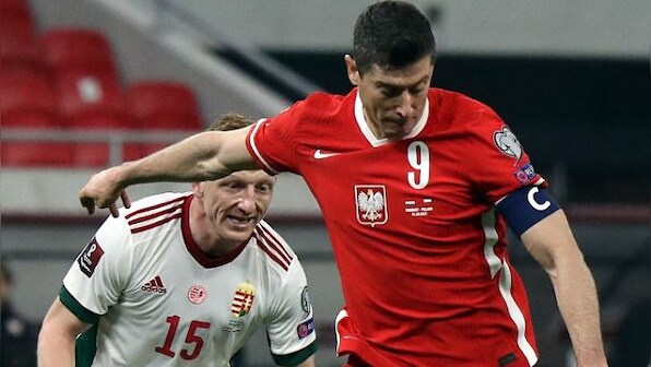 FIFA World Cup 2022 qualifiers: Poland striker Robert Lewandowski to miss England clash with knee injury