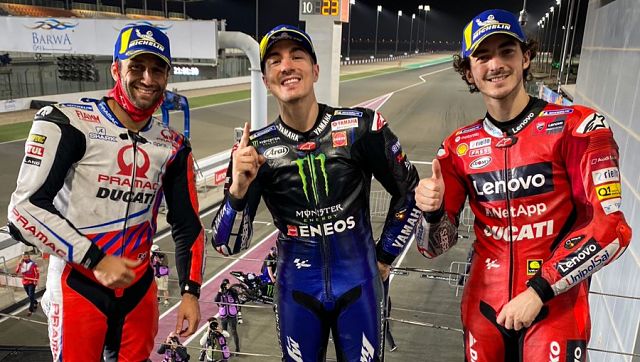 MotoGP 2021: Maverick Vinales wins season-opening Qatar in windy, sandy conditions MotoGP 2021: Maverick Vinales wins season-opening Qatar in windy, sandy conditions