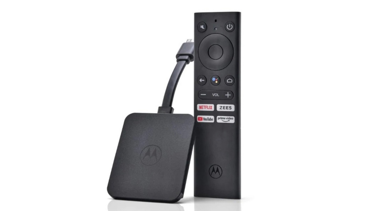 Motorola launches 4K Android TV Stick in India at Rs 3,999; will go on sale on 15 March Motorola launches 4K Android TV Stick in India at Rs 3,999; will go on sale on 15 March
