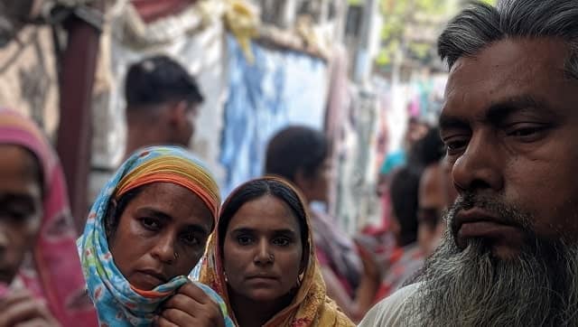 Residents of Bhatpara alleged that distribution of compensation was selective based on which religion they belong to. Devparna Acharya/ Firstpost