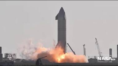SpaceX fires up Starship SN11 engines in static fire ahead of its 24 March test flight