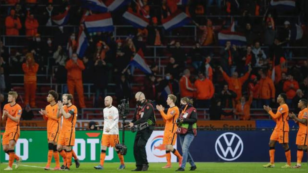 FIFA World Cup 2022 Qualifiers: Dutch fans cheer win over Latvia as players protest for rights in Qatar