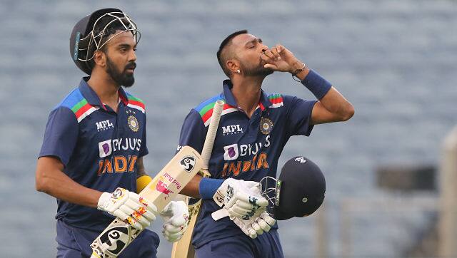 KL Rahul and Krunal Pandya shared 112-run partnership for the sixth wicket. Sportzpics