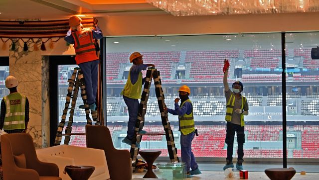 Amnesty International calls on FIFA to put more pressure on 2022 World Cup hosts Qatar over workers' rights Amnesty International calls on FIFA to put more pressure on 2022 World Cup hosts Qatar over workers' rights