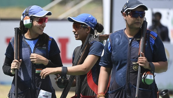 ISSF World Cup: Shreyasi Singh, Rajeshwari Kumari and Manisha Keer dominate women’s trap team final to win gold