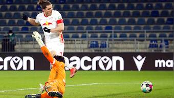 Bundesliga: Marcel Sabitzer's second-half goal helps RB Leipzig beat Arminia Bielefeld