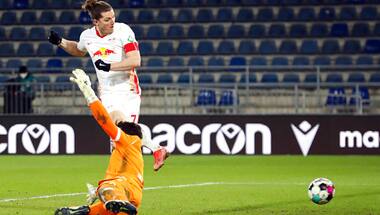 Bundesliga: Marcel Sabitzer's second-half goal helps RB Leipzig beat Arminia Bielefeld