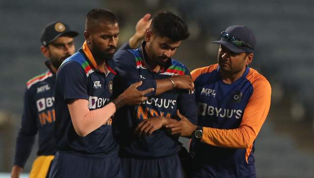 India vs England: Shreyas Iyer taken for scans after sustaining left shoulder injury, won't play further role in first ODI India vs England: Shreyas Iyer taken for scans after sustaining left shoulder injury, won't play further role in first ODI