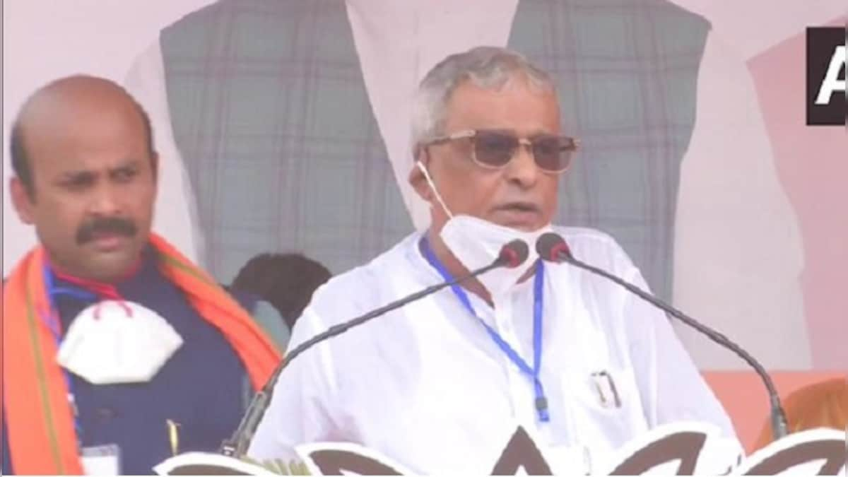 West Bengal polls: TMC MP Sisir Adhikari joins BJP at Amit Shah's rally in Egra