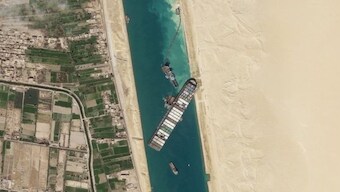Stuck Suez Canal ship brings quiet neighbouring village into the spotlight amid global media attention