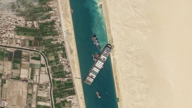 Stuck Suez Canal ship brings quiet neighbouring village into the spotlight amid global media attention
