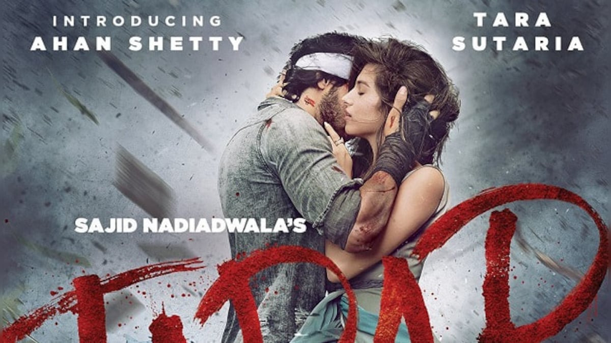 Tadap, starring Ahan Shetty and Tara Sutaria, to release on 24 September; see first look