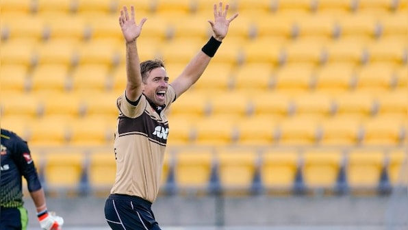 New Zealand vs Australia: Tim Southee reprimanded for showing dissent at umpire's decision