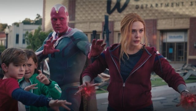 Wanda with Vision, Billy and Timmy