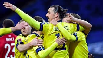FIFA World Cup Qualifiers 2022: Zlatan Ibrahimovic mentors Sweden teammates on successful international return