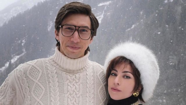 Adam Driver and Lady Gaga in House of Gucci