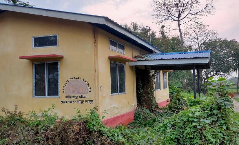 A healthcare centre in Tezpur's Amolapam. Abhishek Kabra