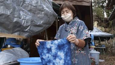 In a Japanese village ravaged by tsunami and nuclear disaster, two farmers grow indigo to rebuild community and heal