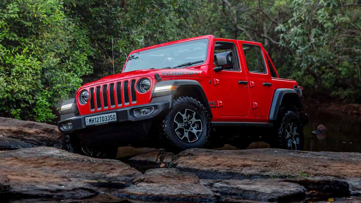 The locally-assembled Jeep Wrangler's price has come down by Rs 10-11 lakh. Image: Jeep