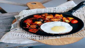 Pre seasoned Cast Iron Skillet for best cooking experience