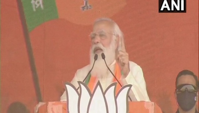 West Bengal Assembly Election 2021: From 'asol poriborton', to down with 'Didi'; takeaways from Narendra Modi's Kolkata rally West Bengal Assembly Election 2021: From 'asol poriborton', to down with 'Didi'; takeaways from Narendra Modi's Kolkata rally