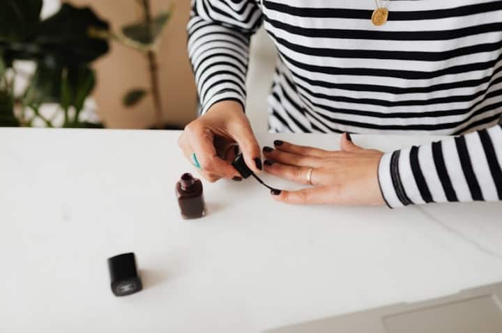 Show of your dark side with these top black nail paints