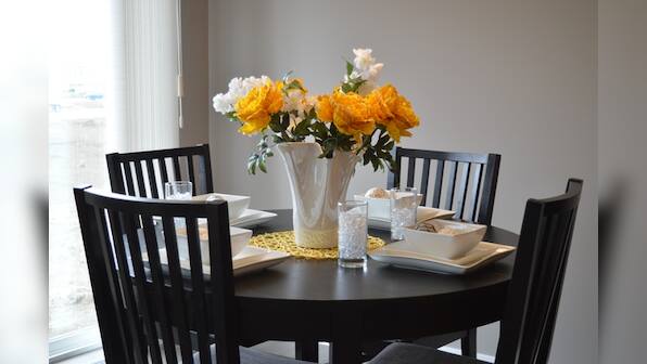 Dine-in style with these stylish tables and chair sets