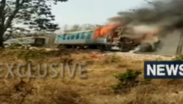Bogie of Dehradun-bound Shatabdi Express catches fire; all passengers evacuated, says police Bogie of Dehradun-bound Shatabdi Express catches fire; all passengers evacuated, says police