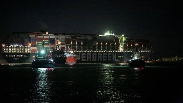 Suez Canal blockade: Hope hinges on rising tide that can free Japanese-owned ship