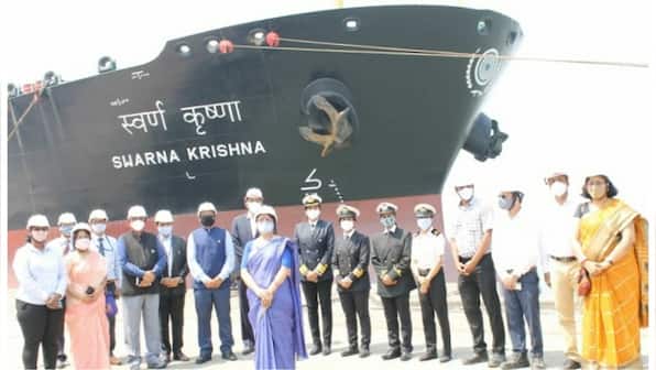 All-women crew of MT Swarna Krishna becomes first to pilot ship in maritime history