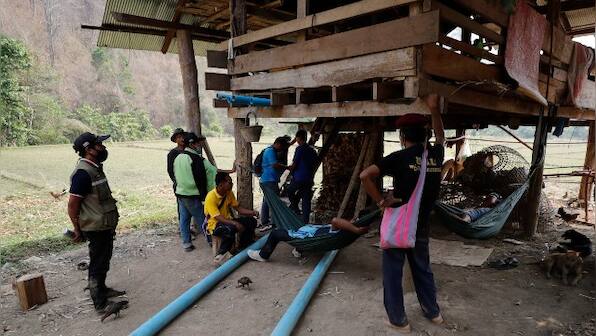 Myanmar coup: Thousands cross over to Thailand to flee airstrikes, complicating crisis