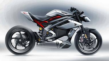 Triumph Project TE-1 electric superbike previewed, electric powertrain revealed