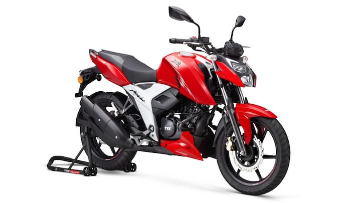 Updated TVS Apache RTR 160 4V launched at Rs 1.07 lakh, is lighter and more powerful