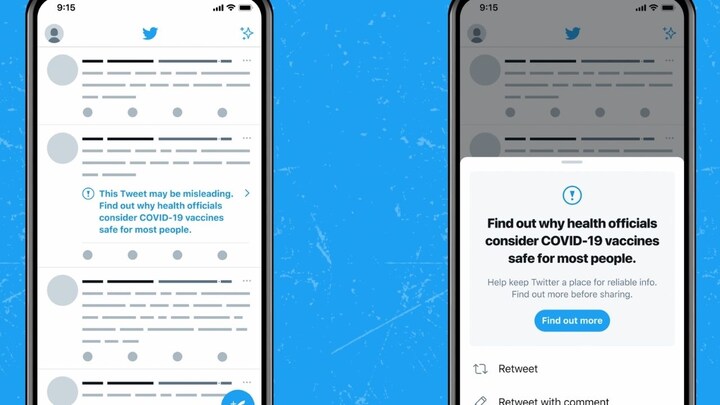 Twitter starts labelling tweets with misleading information about COVID-19 vaccines