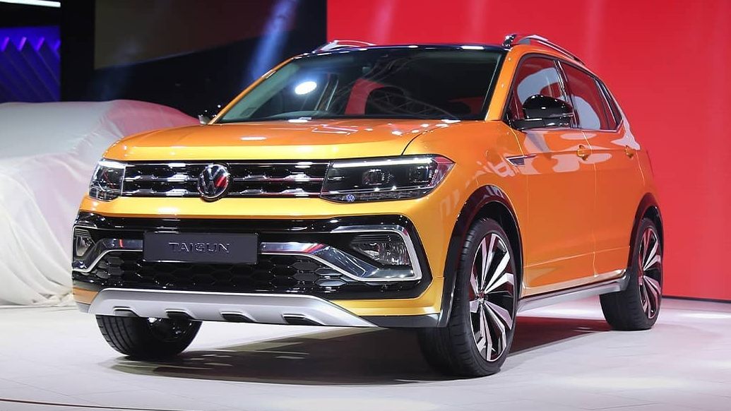 The Volkswagen Taigun is expected to stay largely identical to the concept showcased in 2020. Image: Volkswagen