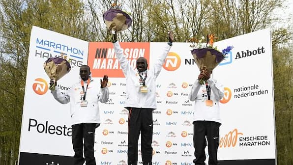 Tokyo Olympics 2020: Eliud Kipchoge prepares to defend Games gold medal with Enschede marathon win
