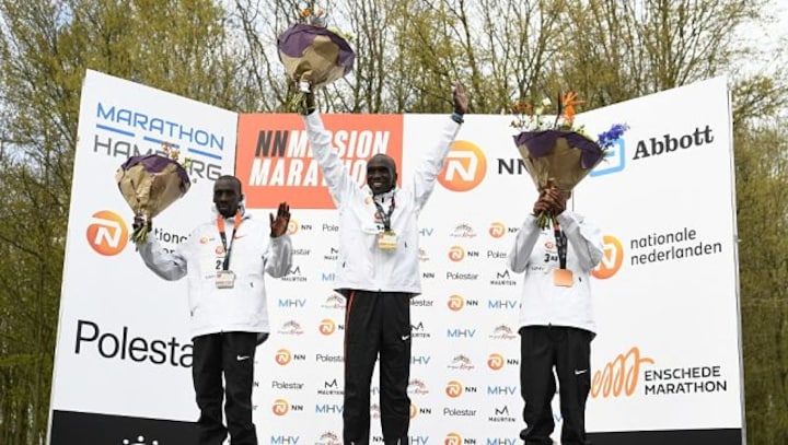 Tokyo Olympics 2020: Eliud Kipchoge prepares to defend Games gold medal with Enschede marathon win