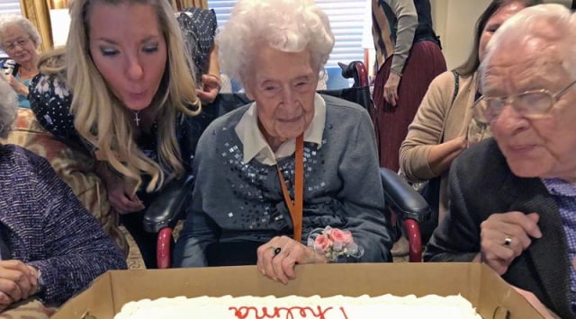 'Determined as ever': 114-year-old Nebraska woman becomes oldest living American
