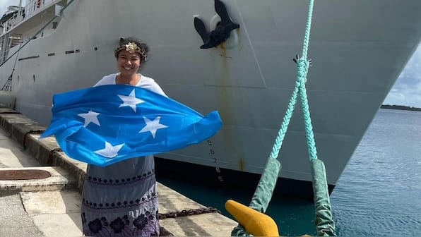 Nicole Yamase first Pacific Islander, only third woman to reach Challenger Deep