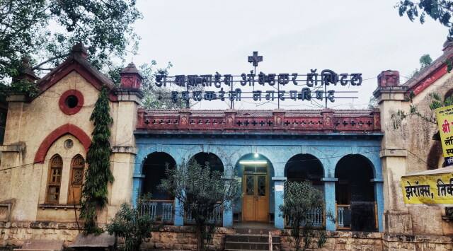 Dr Babasaheb Ambedkar hospital, which is now dysfunctional and converted to a police station.