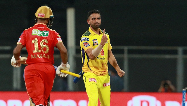 IPL 2021: Deepak Chahar's dream spell seals Chennai Super Kings' six-wicket win over Punjab Kings IPL 2021: Deepak Chahar's dream spell seals Chennai Super Kings' six-wicket win over Punjab Kings