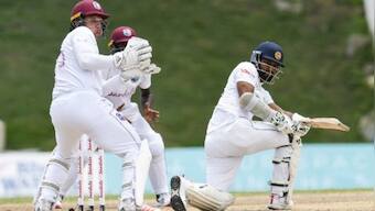 West Indies vs Sri Lanka: Dimuth Karunaratne leads visitors' resistance on Day 5 of drawn second Test