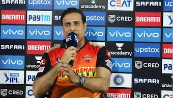 IPL 2021: SRH mentor VVS Laxman says their batsmen failed to rotate strike in loss against MI