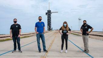 Hundreds of space tourists in training to experience minutes of weightlessness in space
