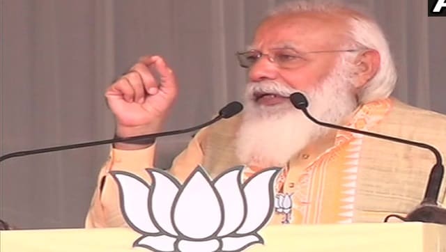 Assam polls: People in state have shown 'red card' to Congress-led Mahajoth, says Narendra Modi